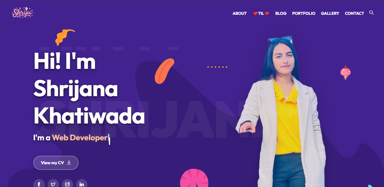Personal Portfolio Website